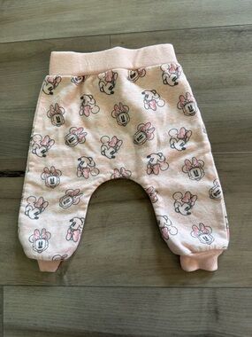 Disney Pink Minnie Mouse Baby Pants